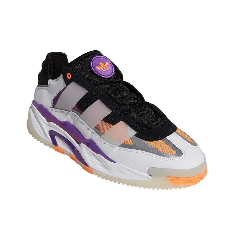 Adidas originals Niteball 1.0 Lifestyle sneakers, white/black/purple