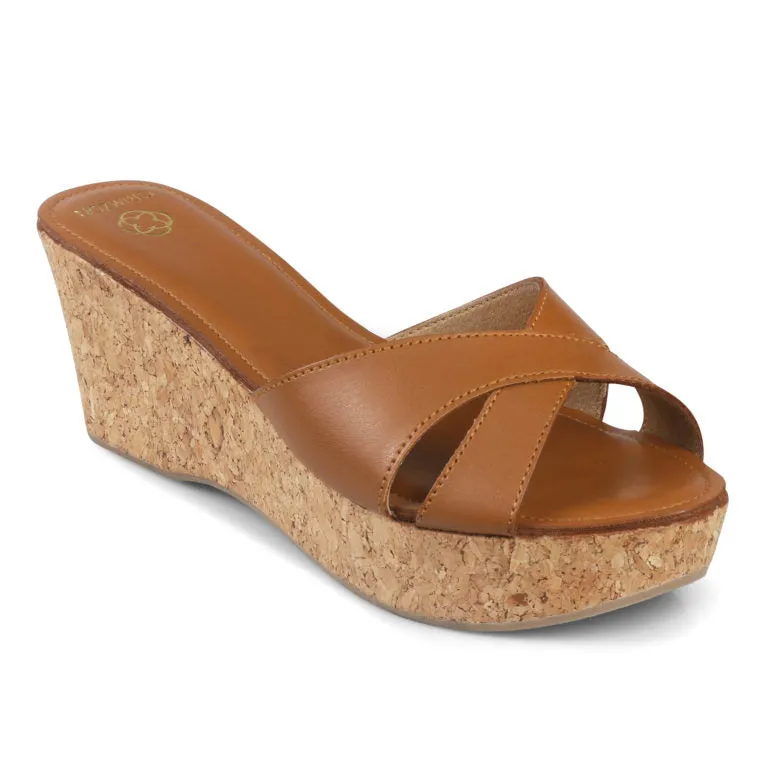 AIYANA- TAN WEDGES