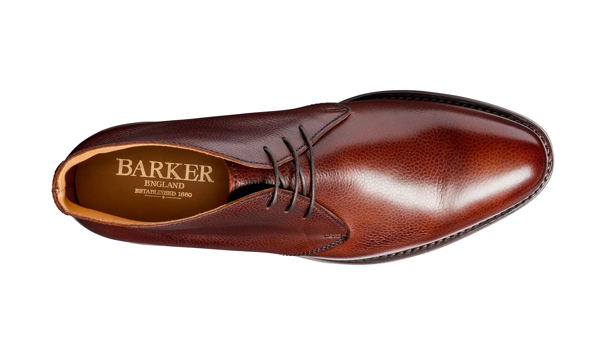 Barker Orkney Versatile Chukka boot - Cherry Grain