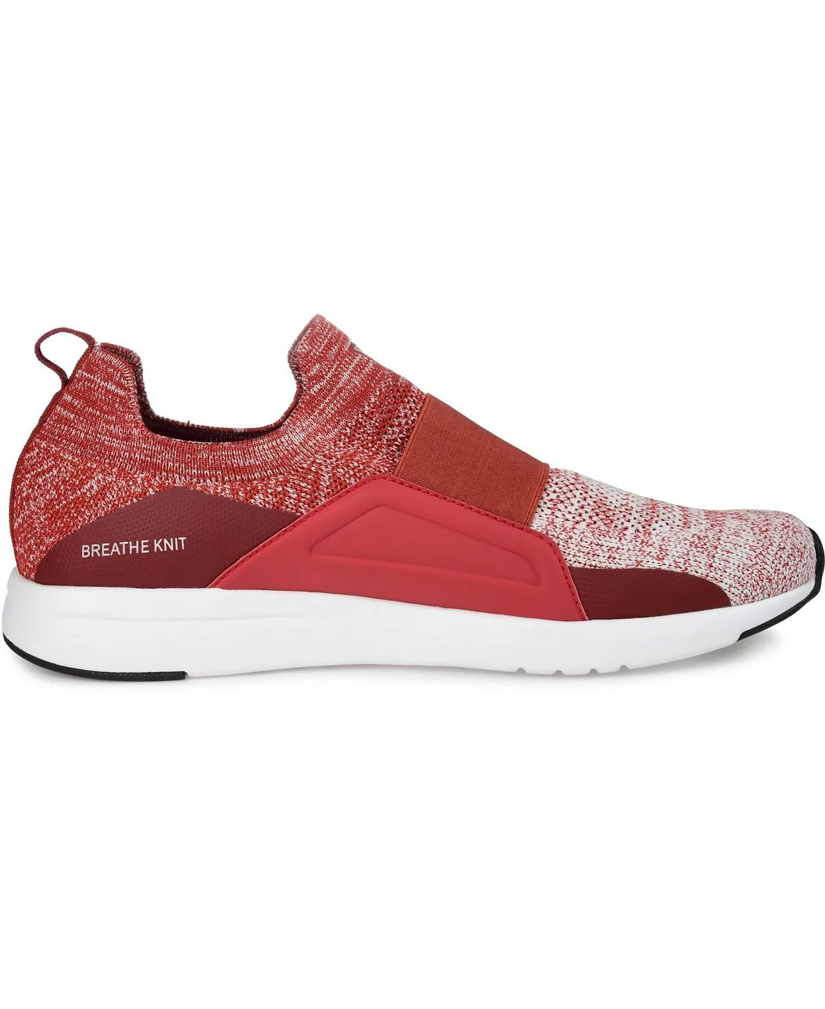 Cannon Slip-on Vance Co. Men's Casual Knit Walking Sneakers, Red