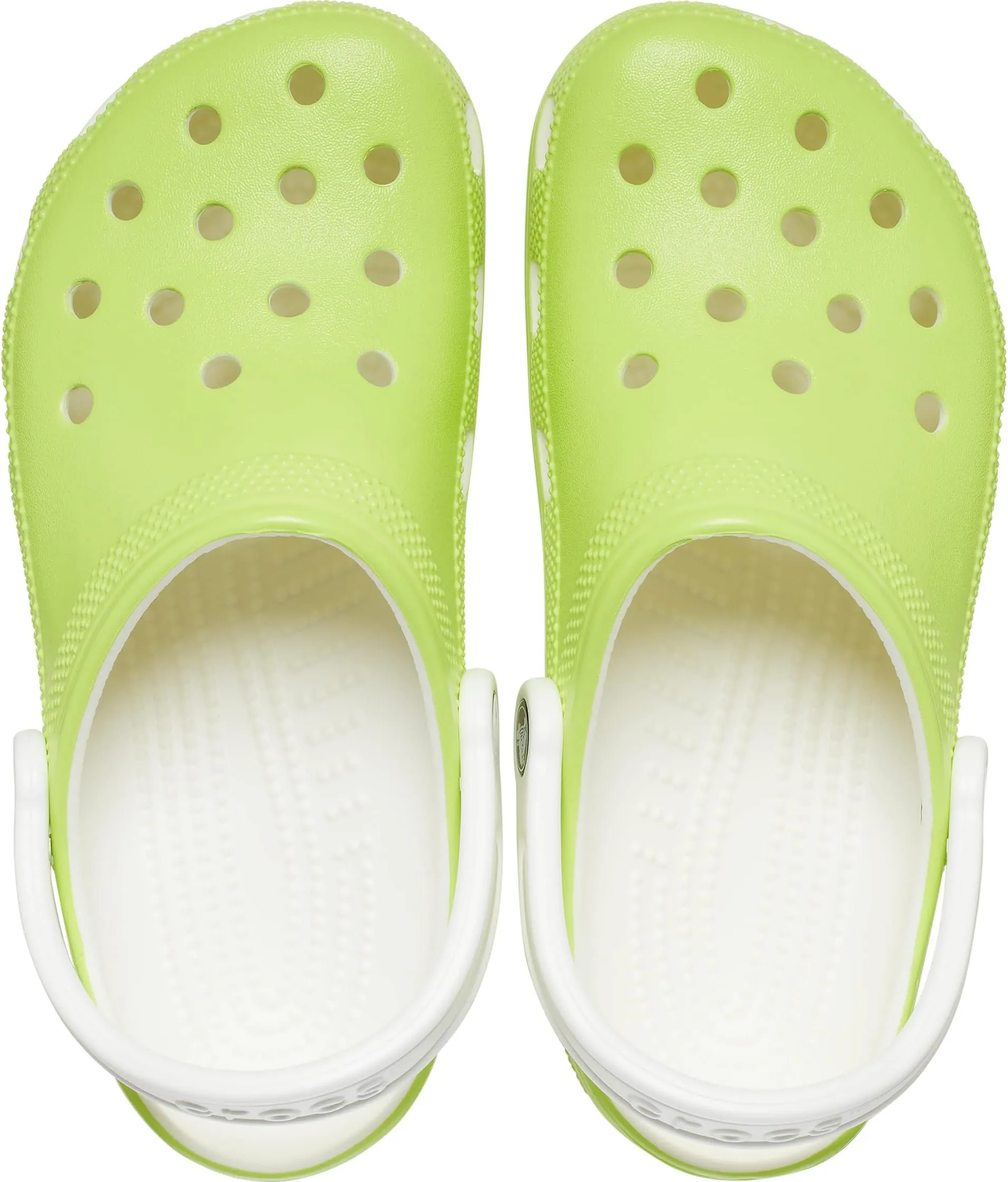 Classic Clog Crocs, Limeade/Glow in the Dark