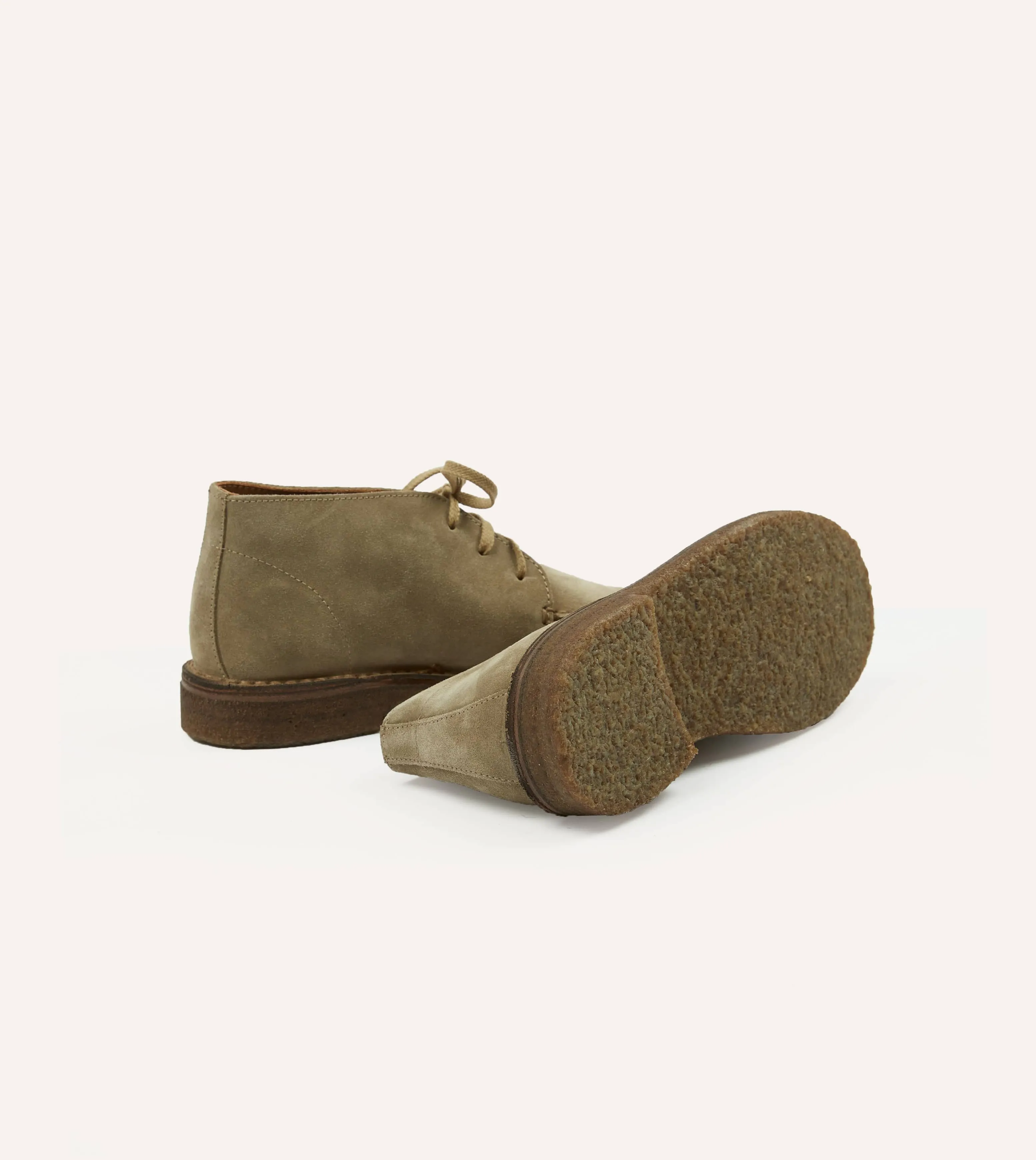 Crosby Moc-Toe Chukka Boot Sand Suede