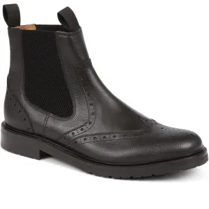 Desborough Leather Chelsea Boots - DESBOROUGH2 / 324 340