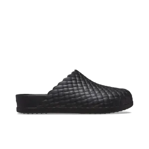 Dylan Woven Clog Black