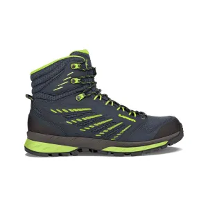 Lowa Trek Evo GTX Mid trekking boots, blue/green