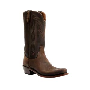 Lucchese Men's Whiskey Suede Cowboy Lucchese Boots