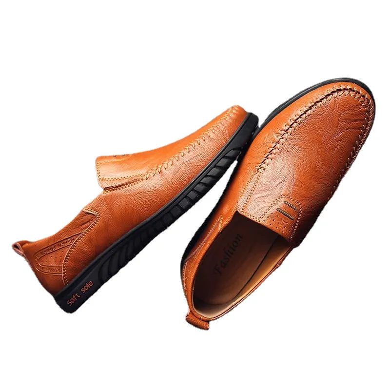 Men Shoes Genuine leather Comfortable Men Casual Shoes