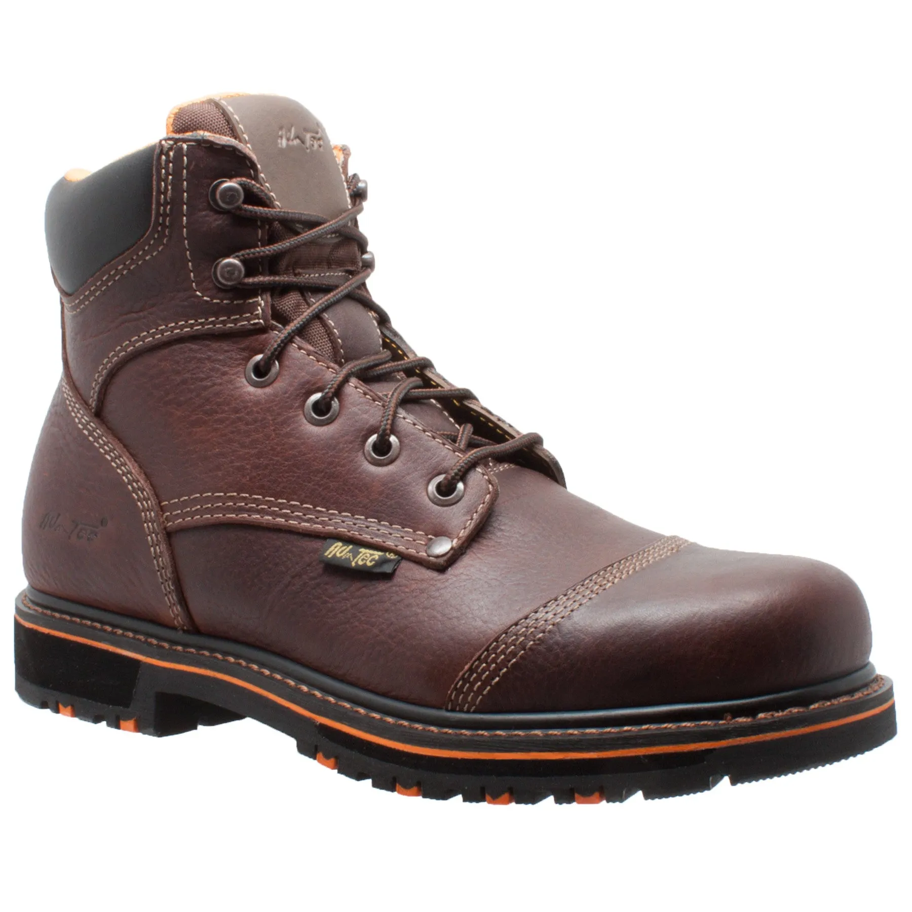 Men's 6" Comfort Work Boot Dark Brown - 9723