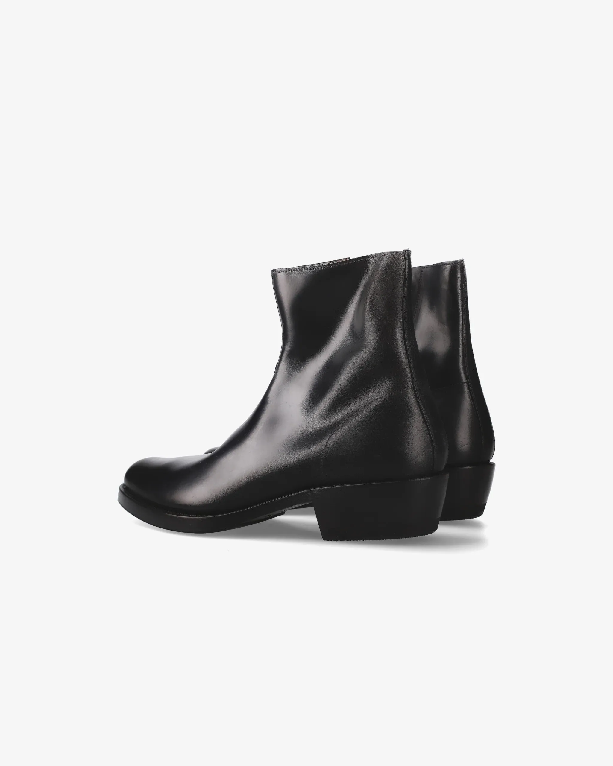 Min Ankle Boots 30914W in Black King Leather