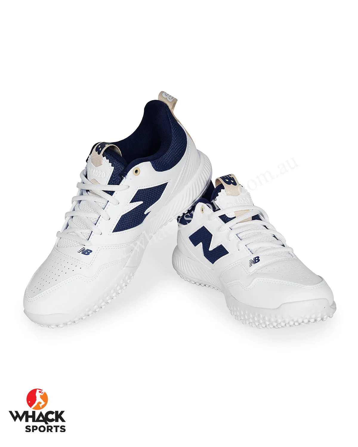 New Balance CK4020 N5 - Rubber Cricket Shoes - White/Navy