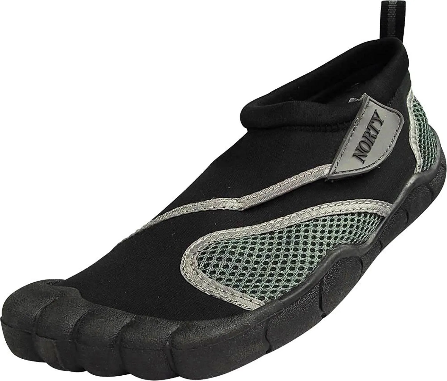 Norty - Young Mens Skeletoe Aqua Wave Water Shoe - Runs 1 Size Small