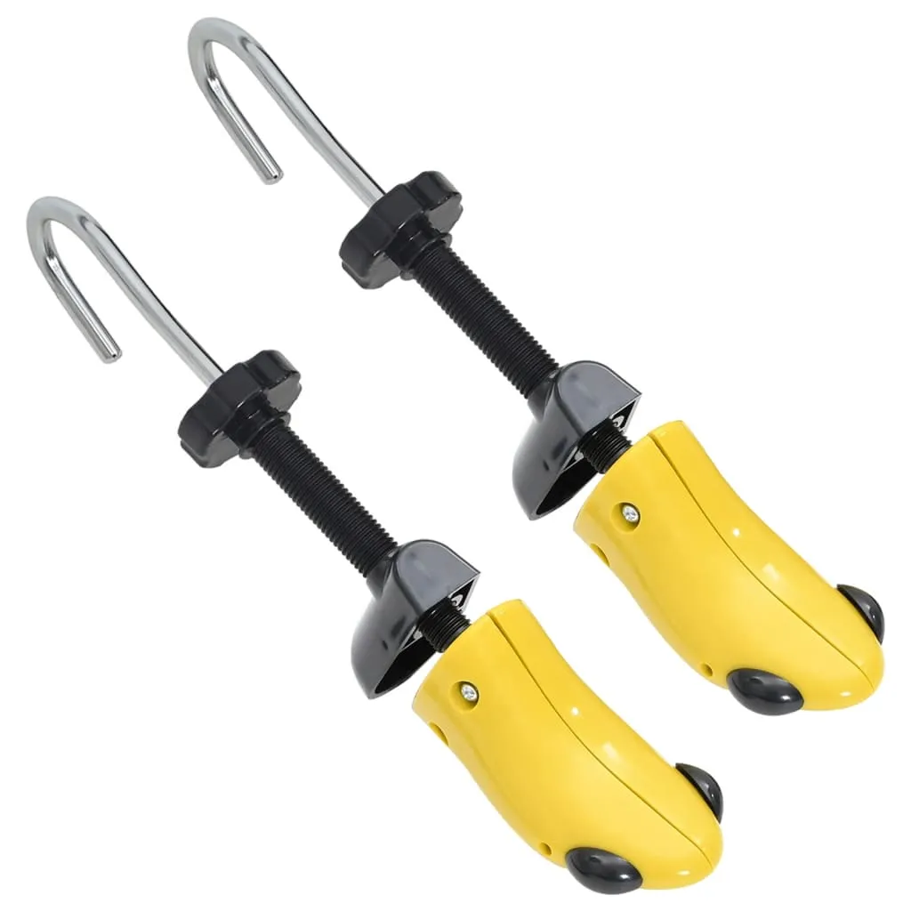 Shoe Stretchers with Shoe Horn Yellow EU 34-37 Plastic