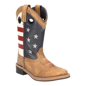 Smoky Mountain Boots Stars & Stripes Youth Western Boot