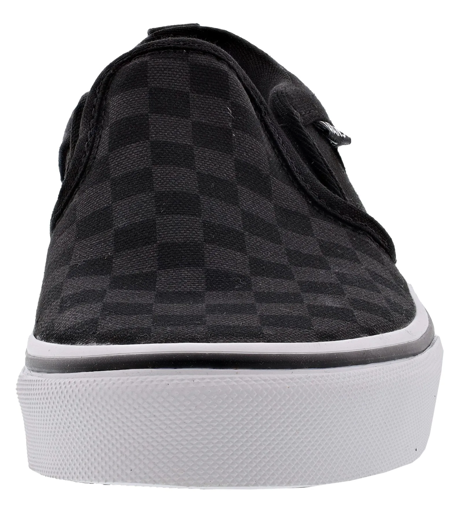 Vans Kid's Asher Checkerboard Slip On Sneakers