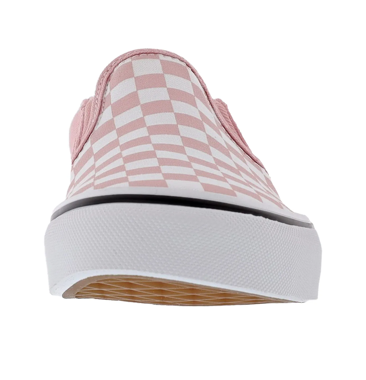 Vans Kid's Asher Checkerboard Slip On Sneakers